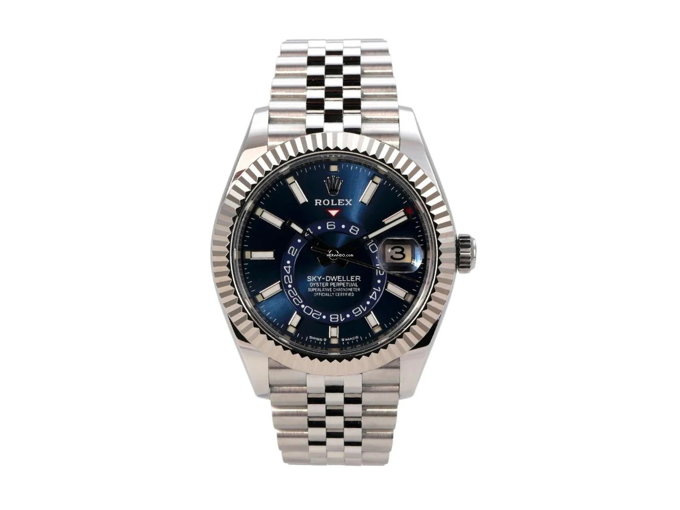 Rolex Sky-Dweller 336934 Blau Jubile-Band