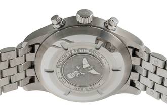 Thumbnail von IWC Fliegeruhr Chronograph Pilot Chronograph Le Petit Prince Automatik Stahl Ref. IW377717 Papiere 2017