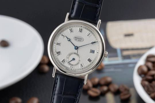  Breguet Classique 18K (0,750) Weissgold Automatik Gold Herrenuhr Ref. 5920 