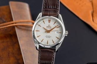 Thumbnail von Omega Seamaster Aqua Terra Stahl Automatik Ref. 2803.34.37 Papiere 2005