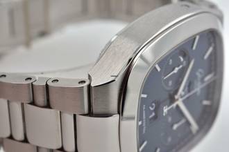 Thumbnail von Glashütte Original Seventies Chronograph Panoramadatum Senator Seventies Panorama Date Chronograph 1-37-02-08-02 Blue Dial