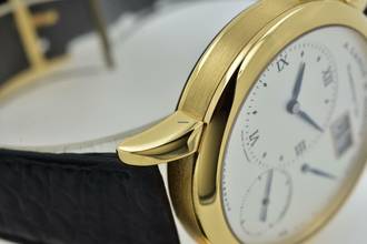 Thumbnail von A. Lange & Söhne Lange 1 18k Yellow Gold 101.002 First Series Full Caseback Proof of origin