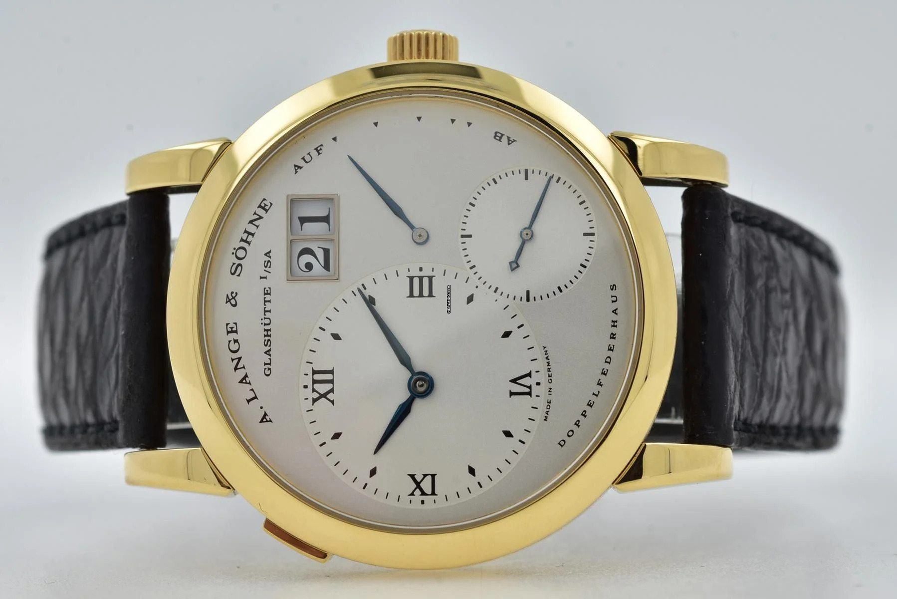 A. Lange & Söhne Lange 1 18k Yellow Gold 101.002 First Series Full Caseback Proof of origin