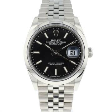  Rolex Datejust 36 Jubilee Black Dial  