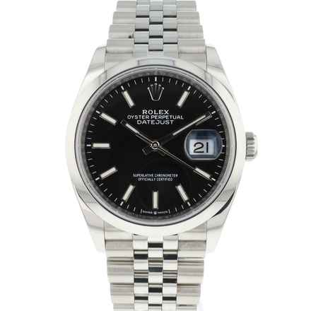  Rolex Datejust 36 Jubilee Black Dial  