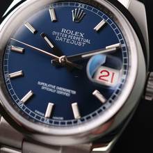 Thumbnail von Rolex Datejust 36 Oyster Blue Roulette Dial