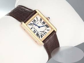 Thumbnail von Cartier Tank Solo Edelstahl Rosegold 750 2017 W5200024 Stahl Steel 18kt Rose Gold Damen
