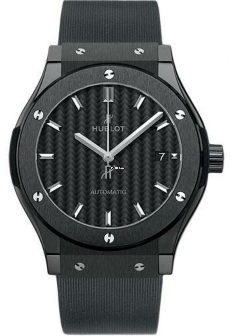  Hublot Classic Fusion Black Magic 45mm - Carbon Dial - Box+Papers - 24 Months Warranty 511.CM.1771.RX 2019 