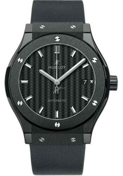  Hublot Classic Fusion Black Magic 45mm - Carbon Dial - Box+Papers - 24 Months Warranty 511.CM.1771.RX 2019 