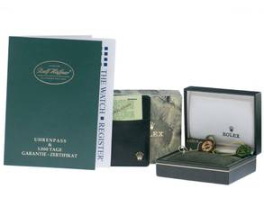 Thumbnail von Rolex Oyster Perpetual Bubble Back Ref.6050 1962 original Box sehr gut Vintage