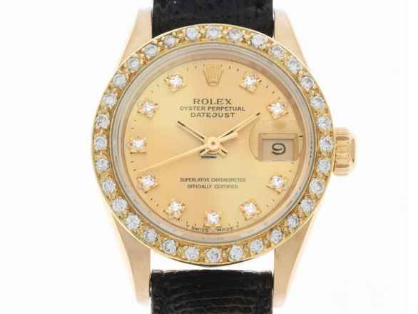  Rolex Lady-Datejust Diamanten open 6/9 Ref.69178 1991 Box&Beschreibung sehr gut Vintage  