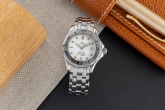 Thumbnail von Omega Seamaster Professional 300M Stahl Quarz Damenuhr Ref. 2582.20.00