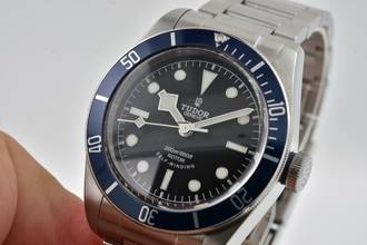 Thumbnail von Tudor Black Bay Heritage Black Bay Blue Stahlband - LC100