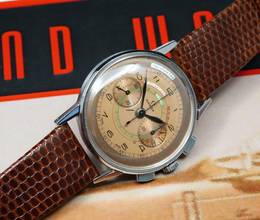 Thumbnail von Omega VERY EARLY CAL 320 CHRONO WITH RARE STUNNING DIAL IN MINT CONDITION