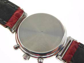 Thumbnail von IWC Da Vinci Chronograph Damenuhr mit original IWC Krokoband und Schließe