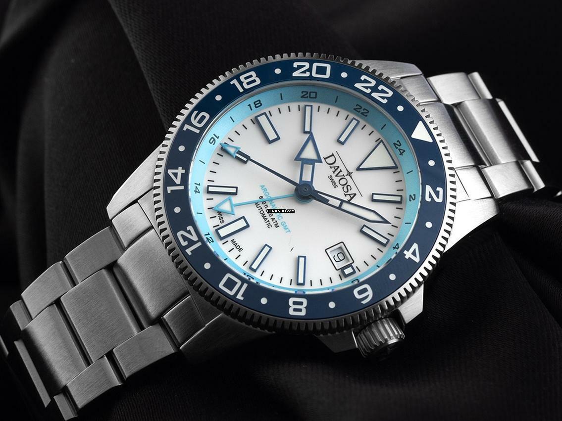 Thumbnail von Davosa Argonautic World Traveller Ref.161.542.40 Full Set Neu