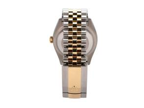 Thumbnail von Rolex Datejust 36 Edelstahl Gelbgold 126233 golden Riffelmuster Diamant Jubile-Band