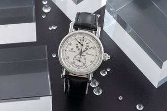Thumbnail von Chronoswiss Chronoscope Chronograph Automatik Edelstahl Herrenuhr Ref. CH1523