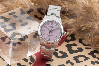 Thumbnail von Rolex Oyster Perpetual 31 ''Candy Pink'' Automatik Damenuhr Ref. 277200 B&P