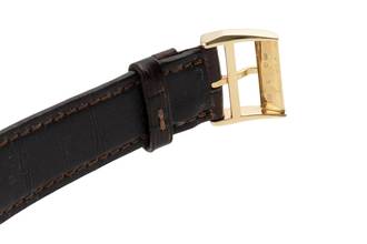 Thumbnail von A. Lange & Söhne Saxonia Großdatum 18K Gold Handaufzug 105.021 B&P 1999