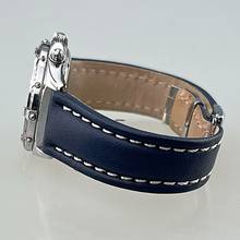 Thumbnail von Breitling Sirius A53011-024 Unisex Stahlgehäuse Lederband dunkelblau Box / Papiere vollständig Full Set