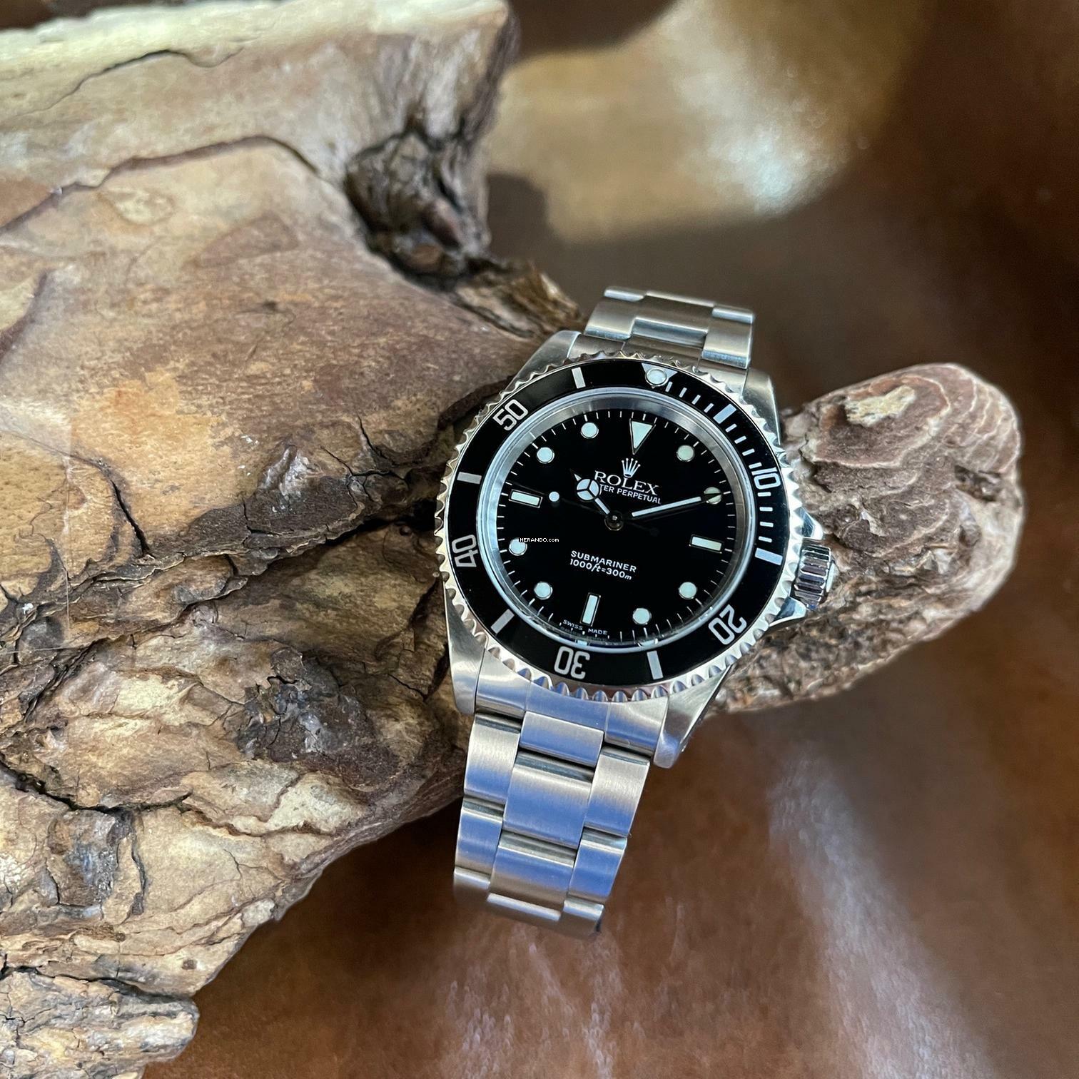 Thumbnail von Rolex Submariner (No Date) Ref. 14060 - Full Set 2001