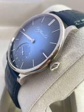 Thumbnail von H.Moser & Cie. Venturer Small Seconds Xl Whitegold Full set year 2019 Blue dial Top condition with box+papers
