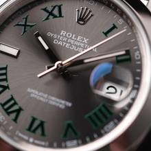 Thumbnail von Rolex Datejust 41 Jubilee Dark Rhodium Wimbledon Dial