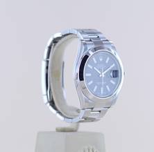 Thumbnail von Rolex Datejust II Stahl Oyster black Stick Dial 41mm 2013 schwarz 116300 B+P