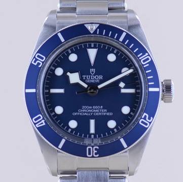  Tudor Black Bay Fifty-Eight blue Top No-Date 2022 B+P Diver Stahlband  