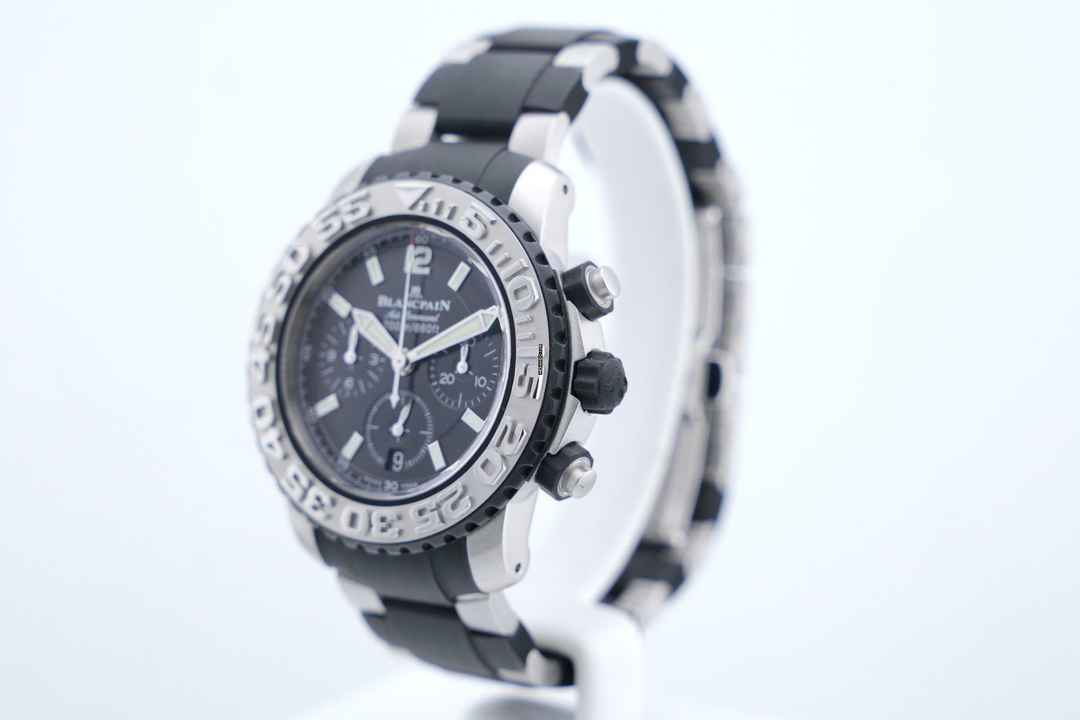  Blancpain Air Command Flyback Chronograph Limited Edition - Official Blancpain Service 05/25 - Box+Papers - Service Card 2285F-6530-66 2008 