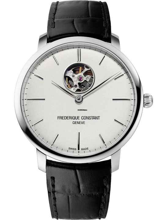  Frederique Constant Slimline Heart Beat Automatic FC-312S4S6 Classic Slimline Automatik Herrenuhr 40mm 3ATM 