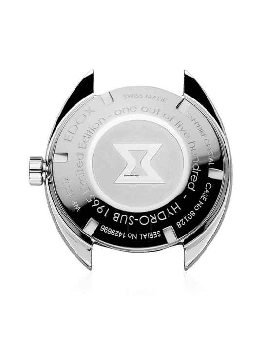  Edox 80128-357JNM-VID Hydro-Sub Chronometer Limited Edition 