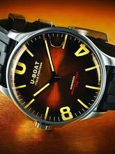 Thumbnail von U-Boat 8703/B Darkmoon Brown SS Soleil Herrenuhr 44mm 5ATM