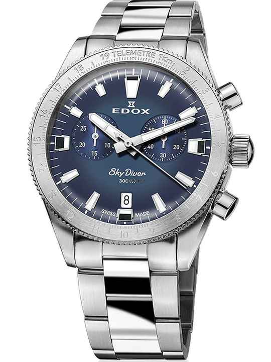  Edox 10116-3-BUIDN Skydiver Limited Edition 