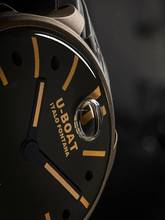 Thumbnail von U-Boat 9549 Darkmoon Brown Vintage Herrenuhr 40mm 5ATM