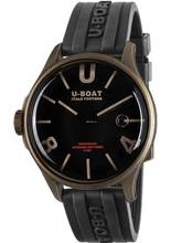 Thumbnail von U-Boat 9548 Darkmoon Brown Vintage Herrenuhr 44mm 5ATM