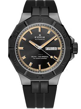  Edox 88008-37GNCA-GBEI Delfin Day-Date 