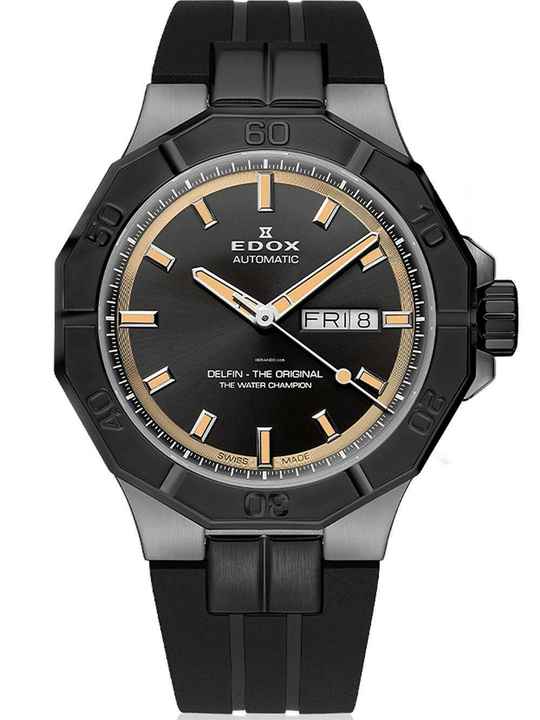  Edox 88008-37GNCA-GBEI Delfin Day-Date 