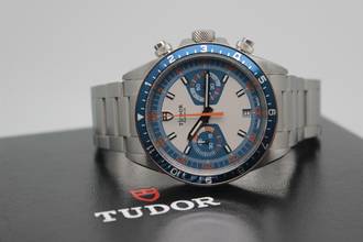 Thumbnail von Tudor Heritage Chrono Blue 70330B Full Set 2022