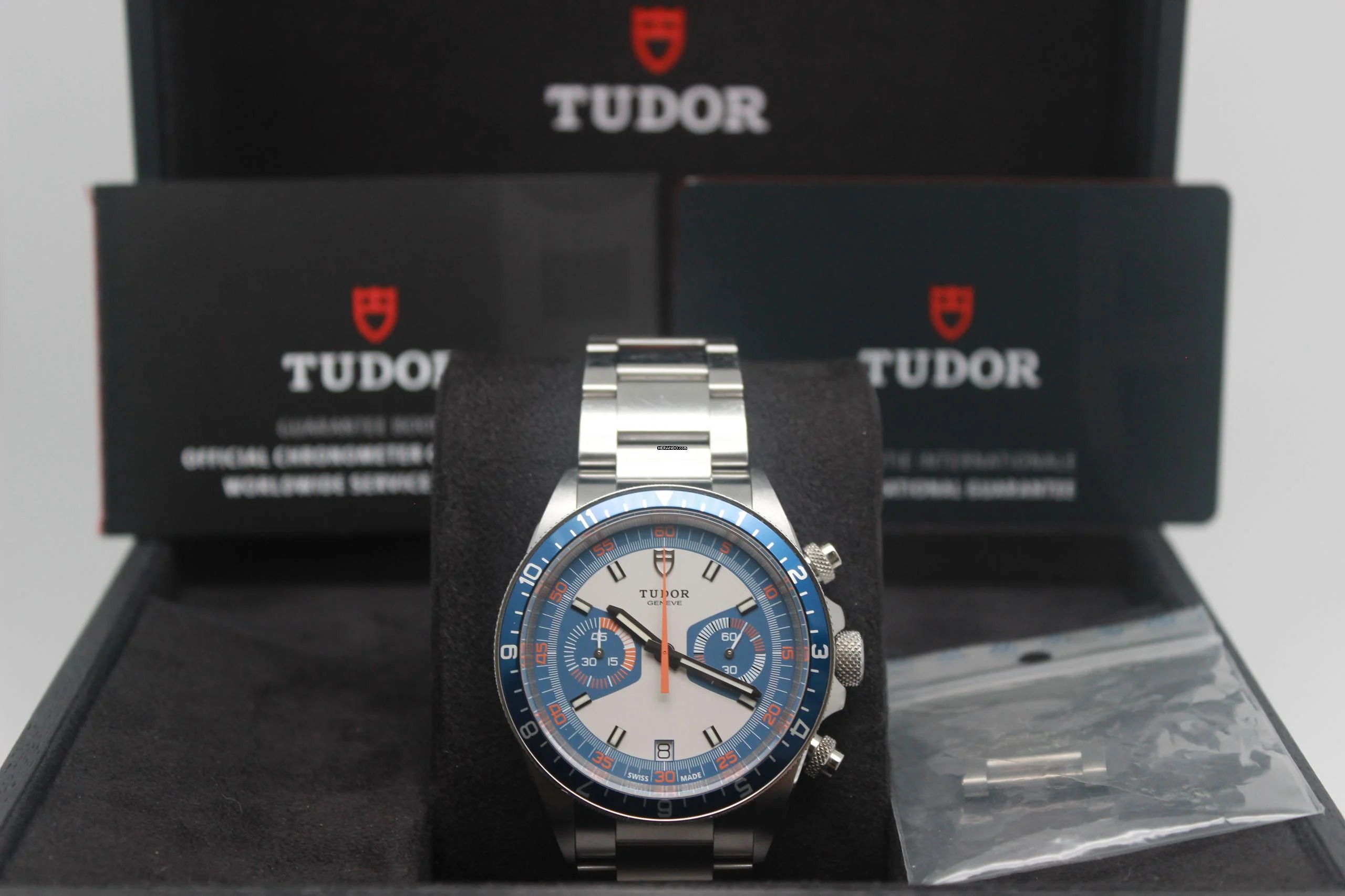 Tudor Heritage Chrono Blue 70330B Full Set 2022
