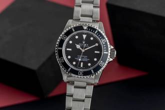 Thumbnail von Rolex Submariner (No Date) Oyster Edelstahl Automatik Herrenuhr Ref. 14060