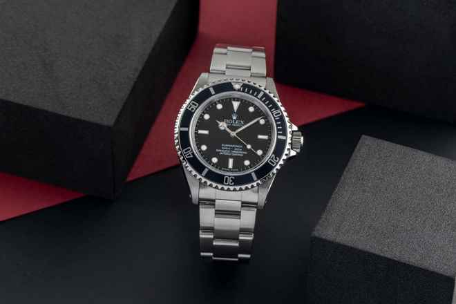  Rolex Submariner (No Date) Oyster Edelstahl Automatik Herrenuhr Ref. 14060 