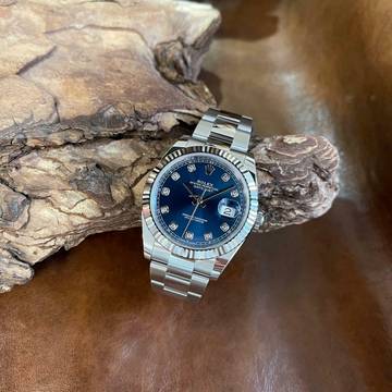  Rolex Datejust 41 Oyster Perpetual Datejust 41 Diamant - Ref. 126334 FullSet 2022  