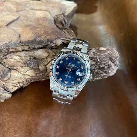  Rolex Datejust 41 Oyster Perpetual Datejust 41 Diamant - Ref. 126334 FullSet 2022  