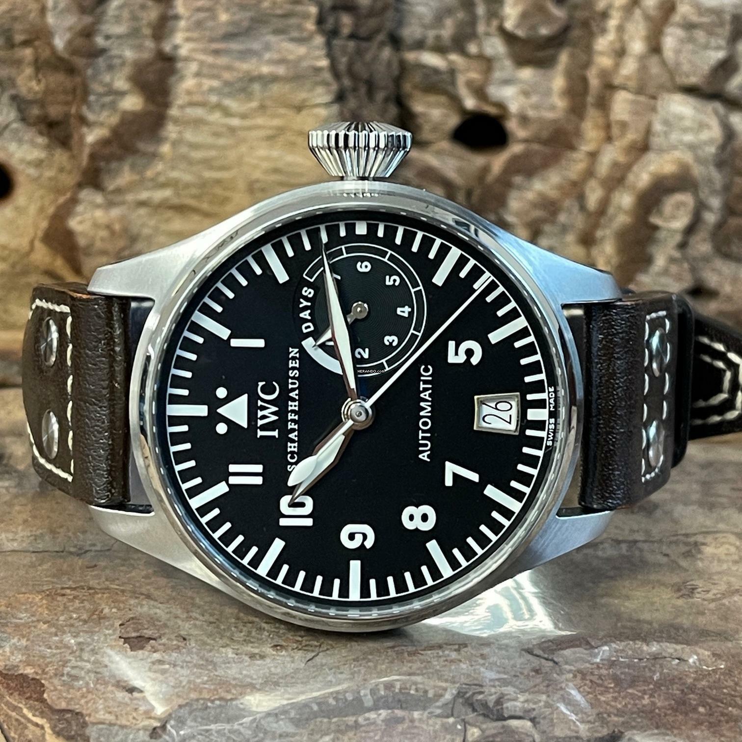 IWC Große Fliegeruhr Big Pilot Große Fliegeruhr 7 Tage Ref. IW5002 - Full-Set 2007
