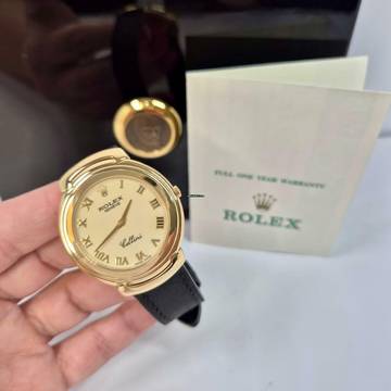  Rolex Cellini Yellow Gold 37mm Quartz Completo 
