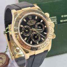 Thumbnail von Rolex Daytona Yellow Gold Black Dial 40mm Completo