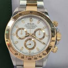 Thumbnail von Rolex Daytona Ouro & Aço White Dial 40mm Automático Completo