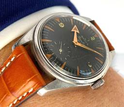 Thumbnail von Omega Classic Ranchero Vintage Handwinding Handaufzug 2990-1 Black Dial Broad Arrow 2990